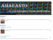 Tablet Screenshot of amarantotelar.blogspot.com