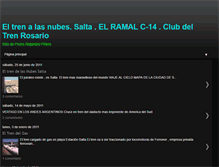 Tablet Screenshot of eltrenalasnubessaltac-14.blogspot.com
