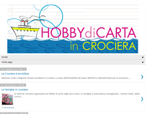 Tablet Screenshot of hobbydicartaincrociera.blogspot.com