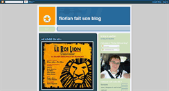 Desktop Screenshot of florianfaitsonblog.blogspot.com