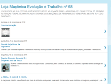 Tablet Screenshot of evolucaoetrabalho68.blogspot.com