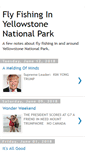 Mobile Screenshot of flyfishyellowstone.blogspot.com