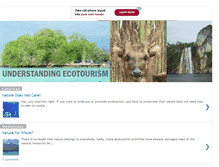 Tablet Screenshot of goecotourism.blogspot.com