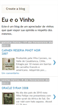 Mobile Screenshot of eueovinho.blogspot.com