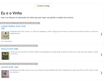 Tablet Screenshot of eueovinho.blogspot.com