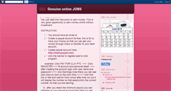 Desktop Screenshot of earningonlinejob.blogspot.com