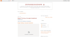 Desktop Screenshot of infodesignow.blogspot.com