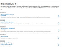 Tablet Screenshot of infodesignow.blogspot.com