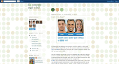 Desktop Screenshot of eucomentoaqui.blogspot.com