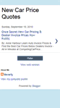 Mobile Screenshot of mynewcarprice.blogspot.com