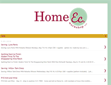 Tablet Screenshot of homeecworkshop.blogspot.com