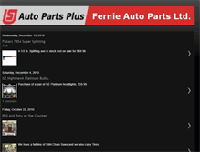 Tablet Screenshot of fernieauto.blogspot.com