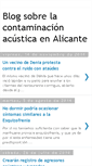Mobile Screenshot of alicantesinruidos.blogspot.com