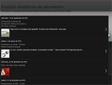 Tablet Screenshot of equiposanaliticosdelaboratorio.blogspot.com