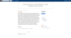 Desktop Screenshot of cataclean.blogspot.com