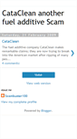 Mobile Screenshot of cataclean.blogspot.com