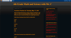 Desktop Screenshot of mathandsciencewithmrc.blogspot.com