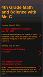 Mobile Screenshot of mathandsciencewithmrc.blogspot.com