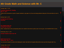 Tablet Screenshot of mathandsciencewithmrc.blogspot.com