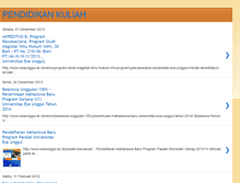 Tablet Screenshot of pendidikan-kuliah.blogspot.com