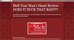 Desktop Screenshot of melt-your-mans-heart-reviewed.blogspot.com