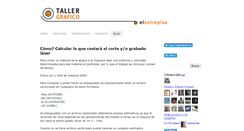 Desktop Screenshot of mitallergrafico.blogspot.com