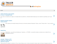 Tablet Screenshot of mitallergrafico.blogspot.com