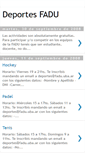 Mobile Screenshot of deportesfadu.blogspot.com