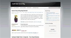 Desktop Screenshot of golfclubtravelbag.blogspot.com