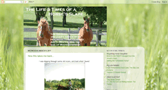 Desktop Screenshot of lifeandtimesofahorsesslave.blogspot.com