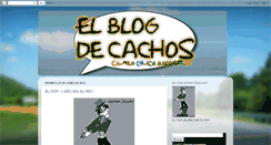 Desktop Screenshot of elblogdecachos.blogspot.com