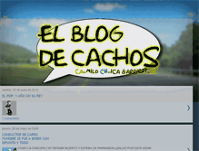 Tablet Screenshot of elblogdecachos.blogspot.com