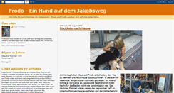 Desktop Screenshot of frodo-jakobsweg.blogspot.com