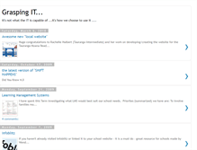 Tablet Screenshot of graspingit.blogspot.com