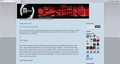 Desktop Screenshot of mworksmastering.blogspot.com