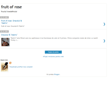 Tablet Screenshot of fruitofrose.blogspot.com