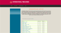 Desktop Screenshot of nternationaltimezones.blogspot.com