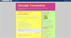 Desktop Screenshot of circularconvention.blogspot.com