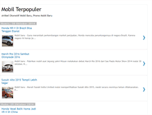 Tablet Screenshot of mobilterpopuler.blogspot.com