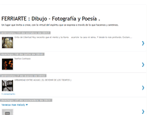 Tablet Screenshot of ferriarte.blogspot.com