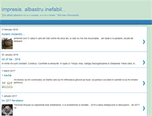 Tablet Screenshot of bleu-ineffable.blogspot.com