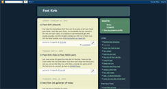 Desktop Screenshot of footkink.blogspot.com