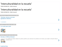 Tablet Screenshot of interculturalidad2.blogspot.com