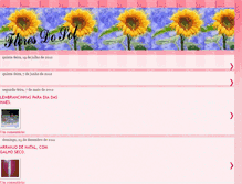 Tablet Screenshot of floresdosol.blogspot.com