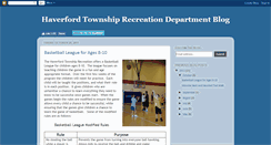 Desktop Screenshot of haverfordrecreation.blogspot.com