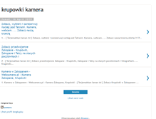 Tablet Screenshot of krupowki67kamera.blogspot.com