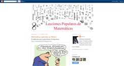 Desktop Screenshot of leccionesdemate.blogspot.com