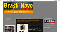 Desktop Screenshot of brasilnovonoticias.blogspot.com