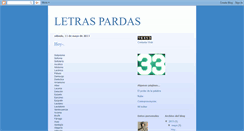 Desktop Screenshot of letraspardas.blogspot.com