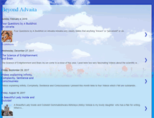 Tablet Screenshot of beyond-advaita.blogspot.com